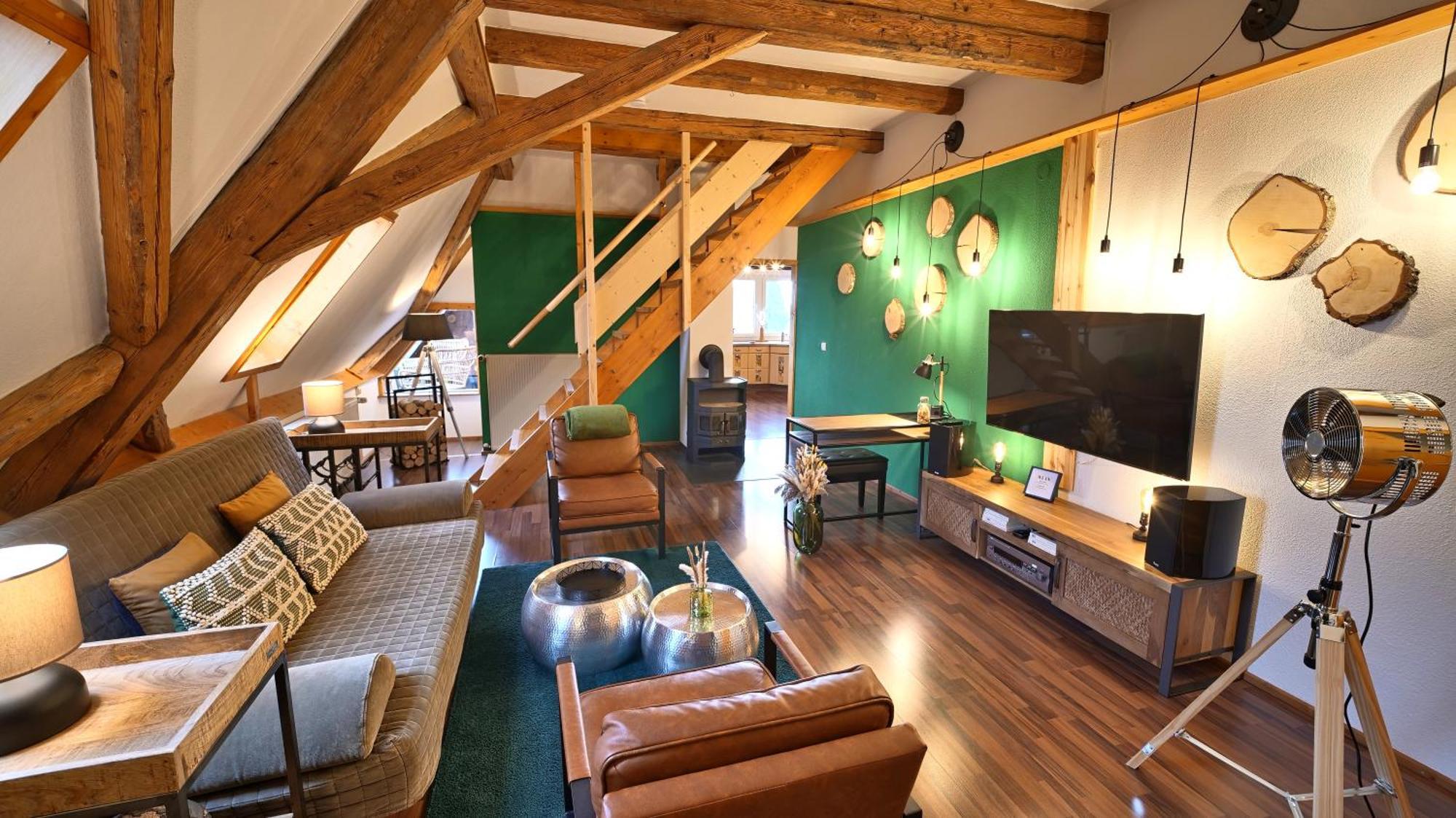 Green Loft Schwarzwald - Dach-Balkon--Musik-Ecke Fluorn-Winzeln Екстериор снимка